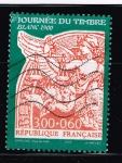 Stamps France -  Journee du timbre  Blanc  1900