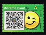 Stamps Spain -  Emoticones   Mírame bien