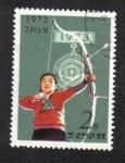 Stamps North Korea -  Sport