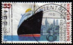 Stamps : Europe : Germany :  ALEMANIA 2004 Scott 2288 Sello Barco Bremen Steamer 55 Usado Michel 2412 Allemagne Duitsland Germani