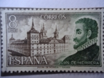 Stamps Spain -  Ed:2117- Personajes Españoles- Juan de Herrera 1530-1597- 