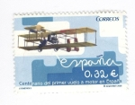 Stamps Spain -  Centenario del primer vuelo a motor en España