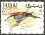 Sellos de Asia - Emiratos rabes Unidos -  Dubai - Ave 