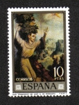 Stamps Spain -  Día del Sello. Luis de Morales 