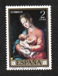 Stamps Spain -  Día del Sello. Luis de Morales 