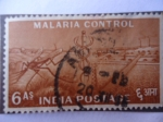 Sellos de Asia - India -  Malaria