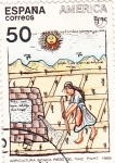 Stamps Spain -  UPAE- agricultura incáica (20)