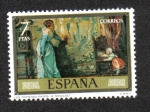 Stamps Spain -  Los Primeros Pasos (Eduardo Rosales y Martín)