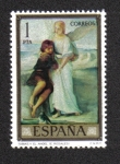 Sellos de Europa - Espaa -  Tobías y El Angel (Eduardo Rosales y Martín)