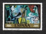 Stamps Spain -  El Pintor y La Modelo (Pablo Ruis Picasso)