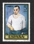 Stamps Spain -  Autoretrato (Pablo Ruis Picasso)