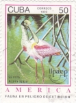 Stamps Cuba -  fauna en peligro de extinción UPAEP