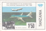 Stamps : Africa : Tanzania :  control tráfico aéreo