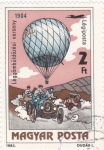 Stamps Hungary -  globo aerostático