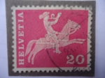 Stamps : Europe : Switzerland :  Correo Montado