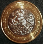 monedas de America - M�xico -  2014 (Reverso)