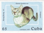 Stamps Cuba -  gato asiatico