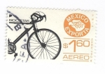 Stamps : America : Mexico :  México exporta: Bicicletas
