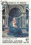 Stamps Spain -  EUROPALIA´85. VIRGEN DE LOVAINA, DE JAN GOSSAERT.MUSEO DEL PRADO EDIFIL 2779