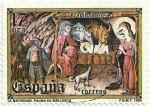 Stamps Spain -  NAVIDAD 1984. LA NATIVITAT, MUSEU DIOCESÀ DE PALMA DE MALLORCA. EDIFIL 2776