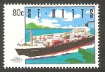 Sellos del Mundo : America : San_Cristbal_Island : 720 - Barco CGM Provence