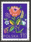 Stamps Poland -  2152 - Bordado de la Región de Lowicz