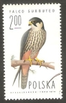 Sellos de Europa - Polonia -  2195 - Falco Subbuteo