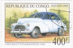 Stamps Republic of the Congo -  Chevrolet Dj  1946