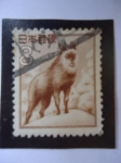 Stamps Japan -  Serow.