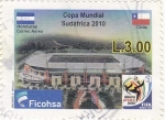 Stamps Honduras -  Copa mundial Sudafrica-2010