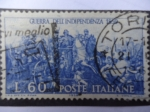 Stamps Italy -  Guerra de Independencia 1859.