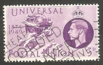 Stamps United Kingdom -   247 - 75 anivº de UPU, Monumento en Berna