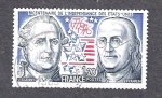 Stamps : Europe : France :  Bicentenario de los Estados Unidos