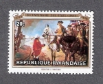 Stamps Rwanda -  Bicentenario de los Estados Unidos