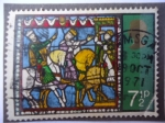 Stamps United Kingdom -  Visita de los Reyes Magos
