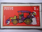Stamps Hungary -  Benz 1901 - Automóviles.