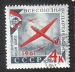 Stamps Russia -  Toda la Unión Spartakiad de Motorsports