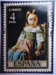 Sellos de Europa - Espa�a -  Ed;2206 - Nena- Pintura de E.REosales.