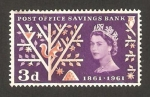 Stamps United Kingdom -  360 - Centº de la Caja Postal de Ahorros