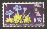 Stamps United Kingdom -  391 - 10 Congreso internacional de botánica