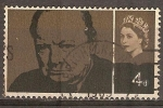 Stamps United Kingdom -   397 - Sir Winston Churchill