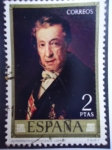 Stamps Spain -  Ed;2167- Autorretrato - Vicente López.