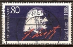 Stamps Germany -  Centenario de la muerte Franz Liszt (1811-1886), compositor, pianista y director de orquesta.