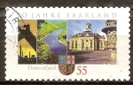 Stamps Germany -   50 años Estado de Saarland.