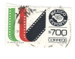 Stamps Mexico -  México exporta: Cine