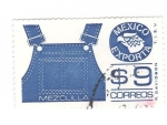 Stamps Mexico -  México exporta: Mezclilla