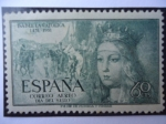 Stamps Spain -  5º Centenario de la muerte de Isabel la Católica 1451-1951 - Día del Sello.