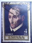 Sellos de Europa - Espaa -  Ed: 1969 - San Juan de Ribera - Pintura de Luis de Morales.