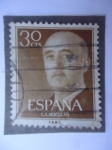 Stamps Spain -  General, Francisco Franco - Serie:General Francisco Franco (1955-1975).