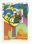 Stamps Spain -  DISEÑO INFANTIL. DIBUJO DE NATALIA BARRIO GANADORA DEL CONCURSO ESPAMER´87. EDIFIL 2986